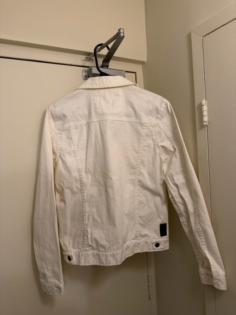 Zara Off-White Denim Jacket